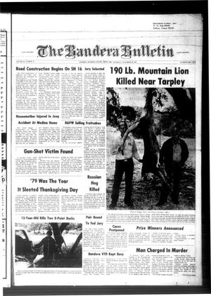 The Bandera Bulletin (Bandera, Tex.), Vol. 35, No. 21, Ed. 1 Thursday, November 29, 1979
