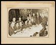 Photograph: [Soldiers and Businessmen at Restaurant]
