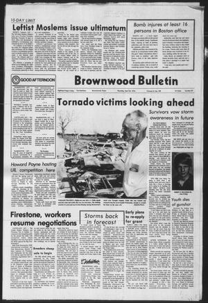 Primary view of Brownwood Bulletin (Brownwood, Tex.), Vol. 76, No. 158, Ed. 1 Thursday, April 22, 1976