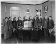 Photograph: [American and Mexican Air Force Officials Holding Mexican Air Force F…