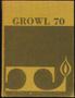 Yearbook: The Growl, Yearbook of Texas Lutheran College: 1970