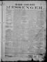Newspaper: Wise County Messenger. (Decatur, Tex.), No. 110, Ed. 1 Saturday, Febr…