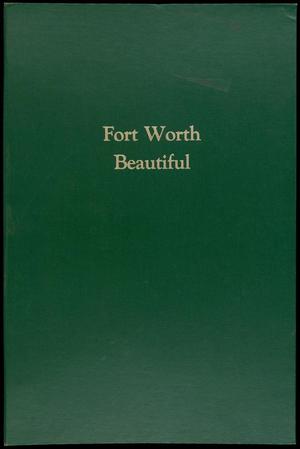 [Scrapbook: Fort Worth Beautiful]
