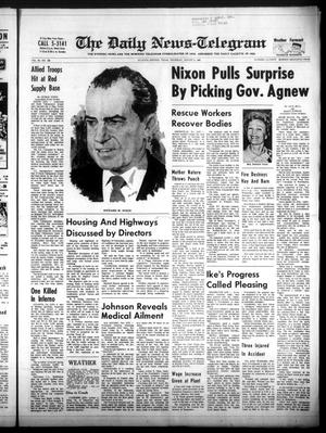 The Daily News-Telegram (Sulphur Springs, Tex.), Vol. 90, No. 188, Ed. 1 Thursday, August 8, 1968