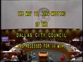 Video: Dallas City Council Meeting: May 11, 1994
