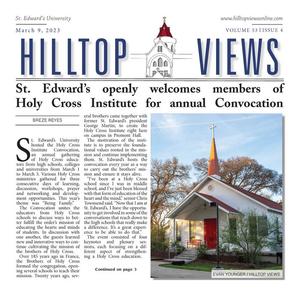 Hilltop Views (Austin, Tex.), Vol. 53, No. 4, Ed. 1 Thursday, March 9, 2023