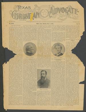 Primary view of Texas Christian Advocate (Dallas, Tex.), Vol. 48, No. 38, Ed. 1 Thursday, May 15, 1902