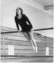 Photograph: Female Gymnastics Student on Balancing Bar