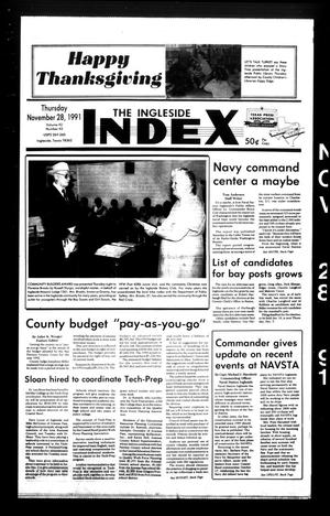 The Ingleside Index (Ingleside, Tex.), Vol. 42, No. 43, Ed. 1 Thursday, November 28, 1991