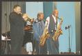Photograph: [Ira Bassett, Marchel Ivery, and David "Fathead" Newman Performing]