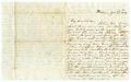 Letter: [Letter from Maud C. Fentress to David W. Fentress, January 17, 1859]