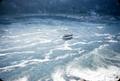 Photograph: [Aerial View of a Boat in Niagara Falls]