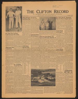 The Clifton Record (Clifton, Tex.), Vol. 60, No. 8, Ed. 1 Friday, March 26, 1954
