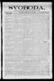 Newspaper: Svoboda. (La Grange, Tex.), Vol. 25, No. 22, Ed. 1 Friday, March 18, …
