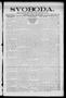 Newspaper: Svoboda. (La Grange, Tex.), Vol. 25, No. 29, Ed. 1 Tuesday, April 12,…