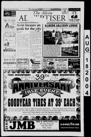 The Alvin Advertiser (Alvin, Tex.), Ed. 1 Wednesday, August 18, 2004