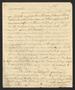 Letter: [Letter from Elizabeth Upshur Teackle to her sister, Ann Upshur Eyre …