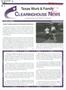 Journal/Magazine/Newsletter: Texas Work & Family Clearinghouse News, Volume 9, Number 1, Spring/Su…