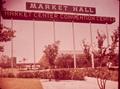 Photograph: [Market Hall Sign, Ground View #1]