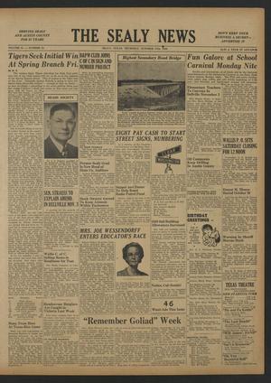 The Sealy News (Sealy, Tex.), Vol. 61, No. 34, Ed. 1 Thursday, October 27, 1949
