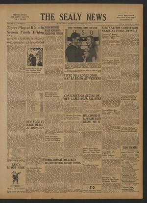 The Sealy News (Sealy, Tex.), Vol. 61, No. 37, Ed. 1 Thursday, November 17, 1949