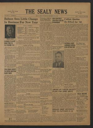 The Sealy News (Sealy, Tex.), Vol. 61, No. 43, Ed. 1 Thursday, December 29, 1949
