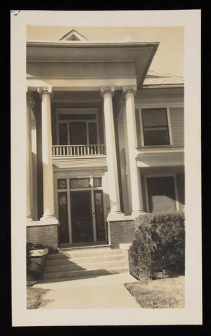 [William Madison McDonald Home, Partial Front View]