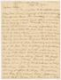 [Letter from Chester W. Nimitz to William Nimitz, September 1905]