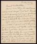 Letter: [Letter from Felix Butte to Elizabeth Kirkpatrick - October 15, 1922]