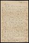 Letter: [Letter from Felix Butte to Elizabeth Kirkpatrick - May 25, 1923]
