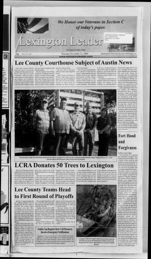 Lexington Leader (Lexington, Tex.), Vol. 13, No. 603, Ed. 1 Thursday, November 12, 2009