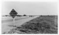 Photograph: [Photograph of Detour Sign and Barricades]