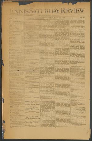 Ennis Saturday Review (Ennis, Tex.), Vol. 19, No. 45, Ed. 1 Saturday, July 14, 1894