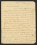 Letter: [Letter from Elizabeth Upshur Teackle to her husband, Littleton D. Te…