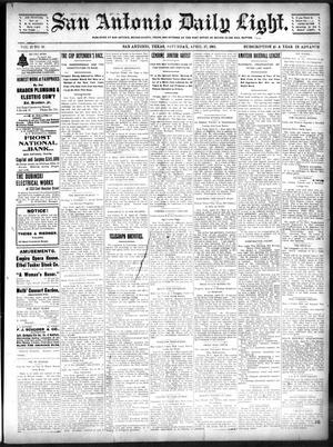 San Antonio Daily Light. (San Antonio, Tex.), Vol. 20, No. 98, Ed. 1 Saturday, April 27, 1901