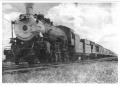 Photograph: [Old "409" Steam Engine at FW & DC Depot]