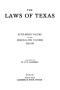 Book: The Laws of Texas, 1934-1935 [Volume 29]