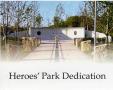 Pamphlet: [Heroes' Park dedication photograph]
