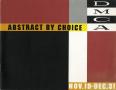 Pamphlet: Abstract By Choice