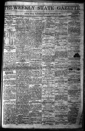 Primary view of Tri-Weekly State Gazette. (Austin, Tex.), Vol. 5, No. 138, Ed. 1 Wednesday, October 30, 1872