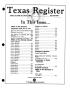 Journal/Magazine/Newsletter: Texas Register, Volume 18, Number 33, Pages 2823-2882, April 30, 1993