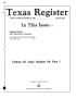 Journal/Magazine/Newsletter: Texas Register, Volume 18, Number 94, Part I, Pages 9371-9527, Decemb…