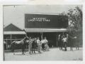 Photograph: [Livery & Feed stable with horses]