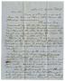 Letter: [Letter from H.W. Raglin to A.D. Kennard Jr., October 15, 1859]