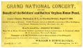 Primary view of [Advertisement for the Grand National Concert, August 2, 1866]