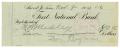 Legal Document: [Check from Levi Perryman to E. H. Medley, November 9, 1914]