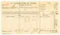Legal Document: [Receipt for taxes paid, December 17, 1900]