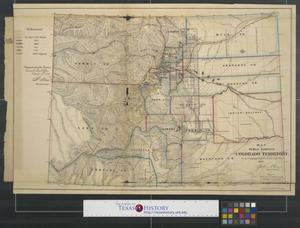 Primary view of Map of public surveys in Colorado Territory to accompany report of the Sur'r. Gen'l.