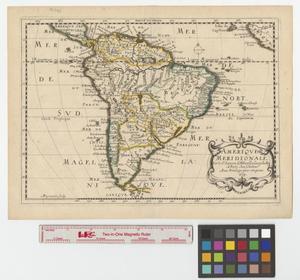 Primary view of Amerique meridionale par le sr. Sanson d'Abbeville