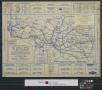 Map: Southwestern road map : 1929 official road map (showing roads radiati…
